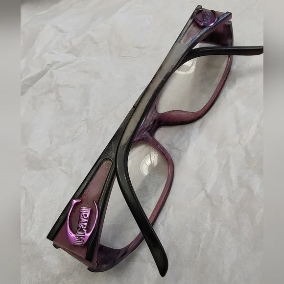 Just Cavalli (Robert Cavalli) Italy Purple Pres.  Plastic Eyeglasses (Frames) - Picture 2 of 12